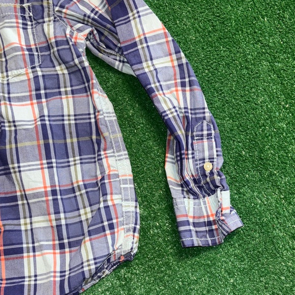 Carter's Multicolor Plaid Button-Down Shirt - Picture 5 of 7